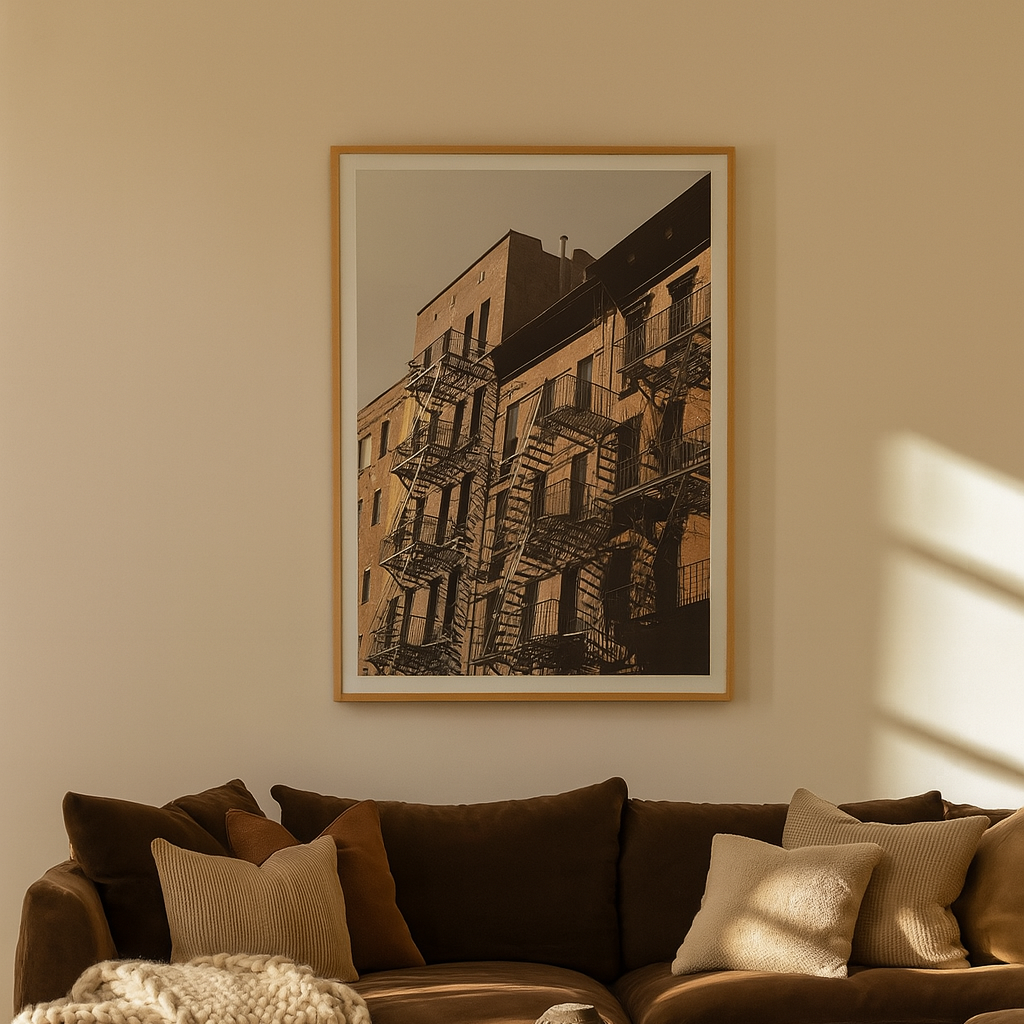 Cuadro "New York City Fire Escapes 02"