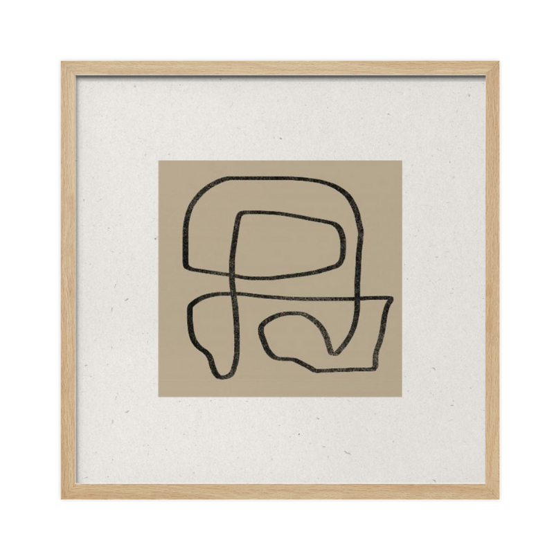 Cuadro "Curved Labyrinth"