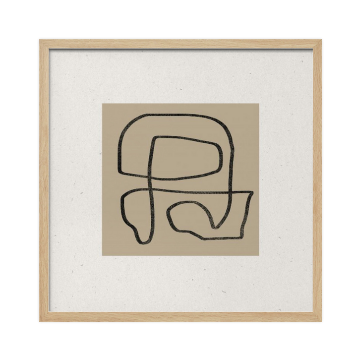 Cuadro "Curved Labyrinth"