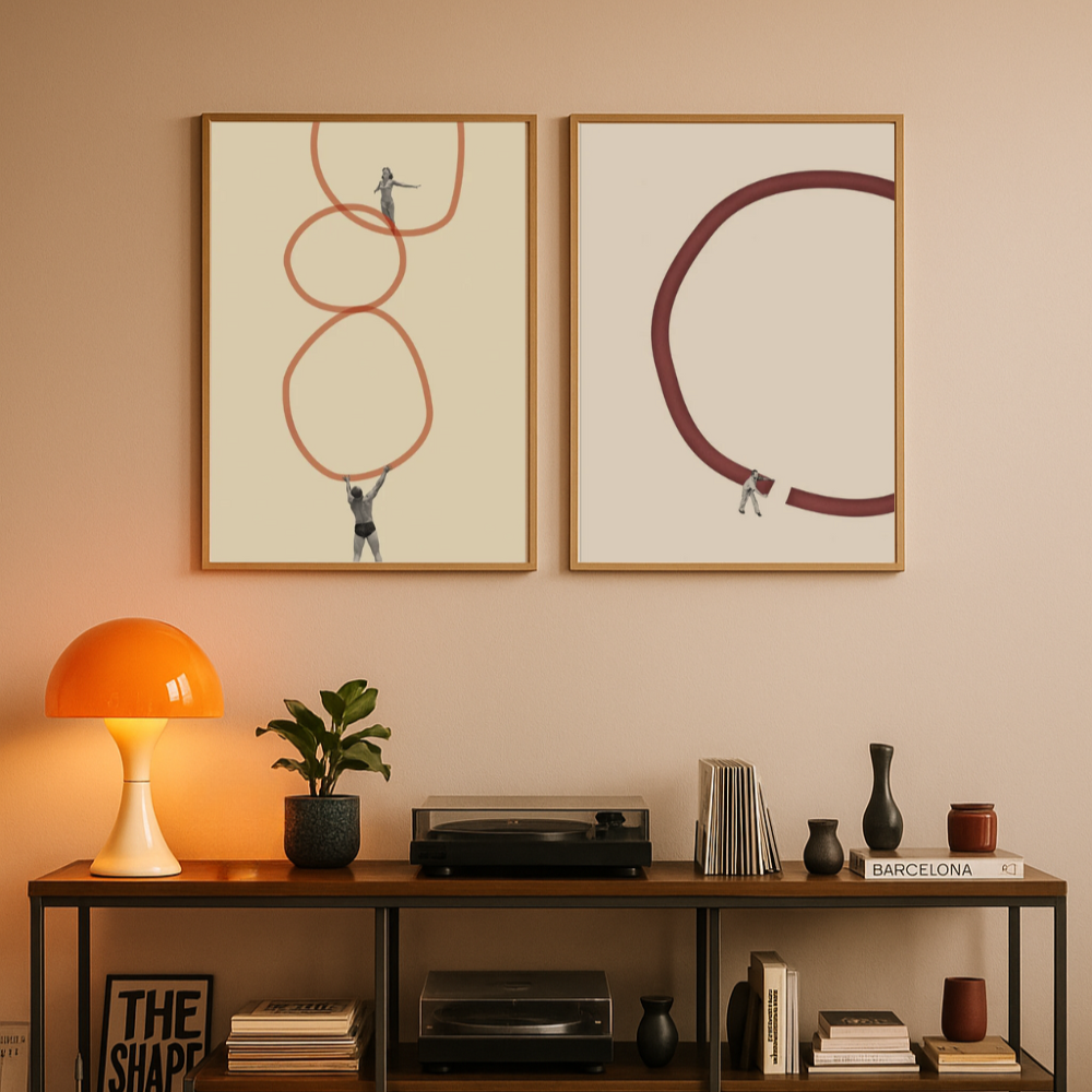 Cuadro "Let's reconnect"