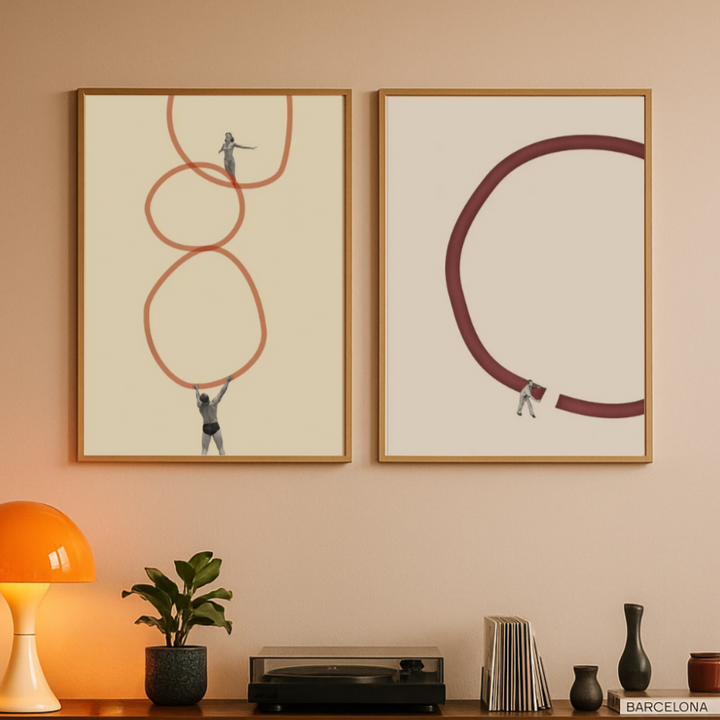 Set de cuadros "Loops of Life"