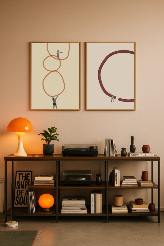 Set de cuadros "Loops of Life"