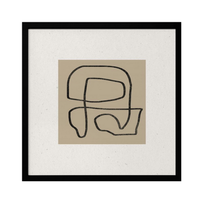 Cuadro "Curved Labyrinth"