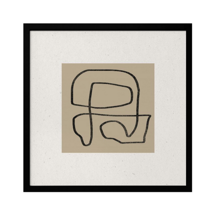 Cuadro "Curved Labyrinth"