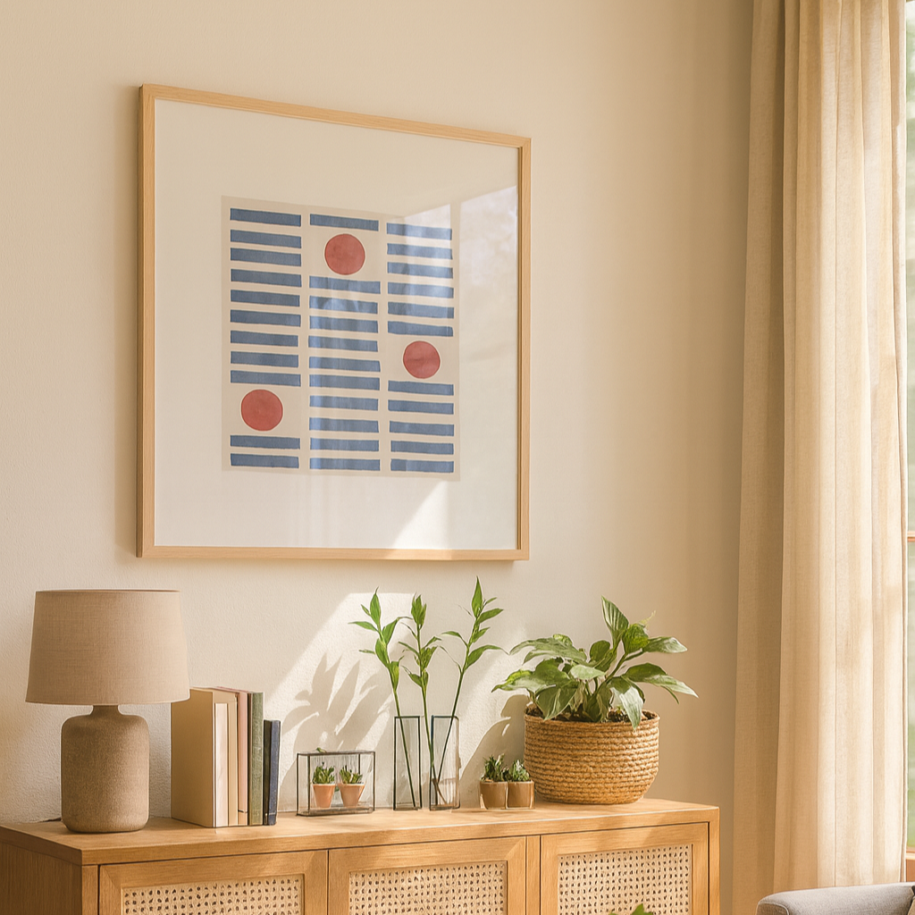 Cuadro "Red Circles"