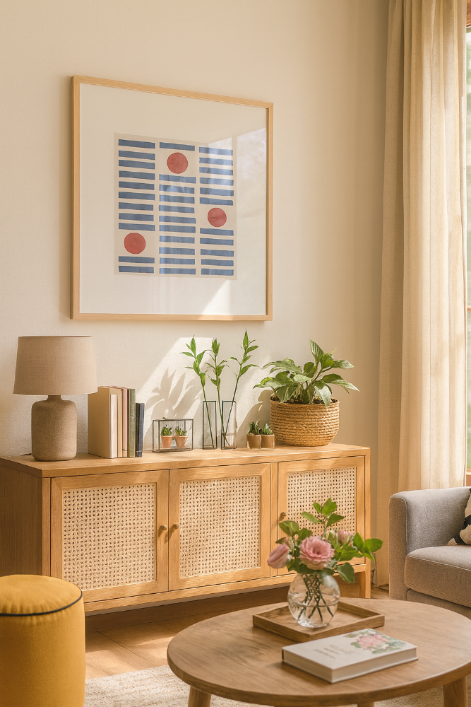 Cuadro "Red Circles"