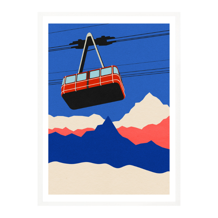 Cuadro "Ski Mountains"