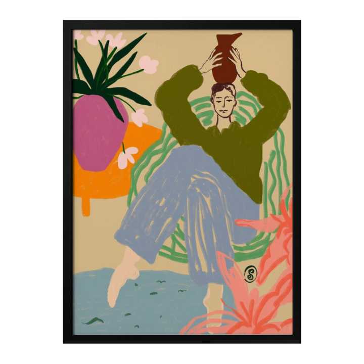 Cuadro "Woman With a Vessel"