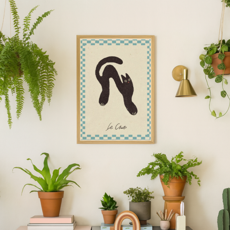 Cuadro "Le Chat"