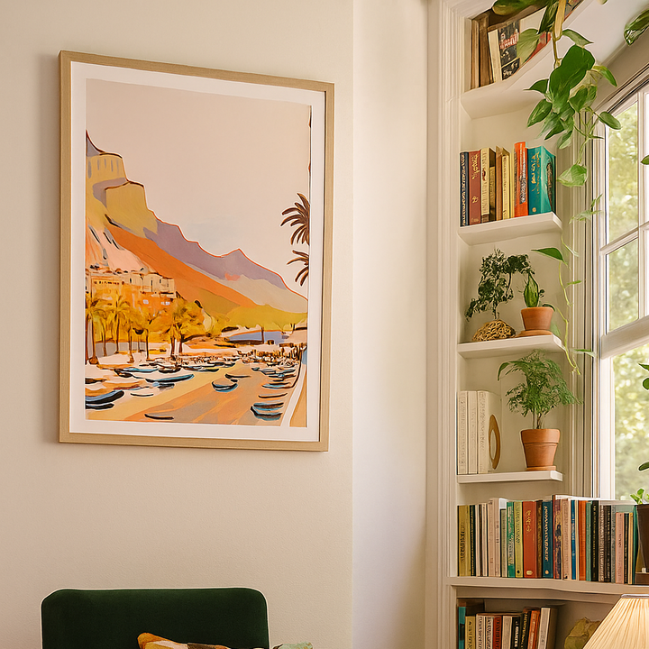 Cuadro "Monte Carlo Romance"