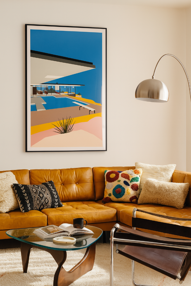 Cuadro "La Stahl House"