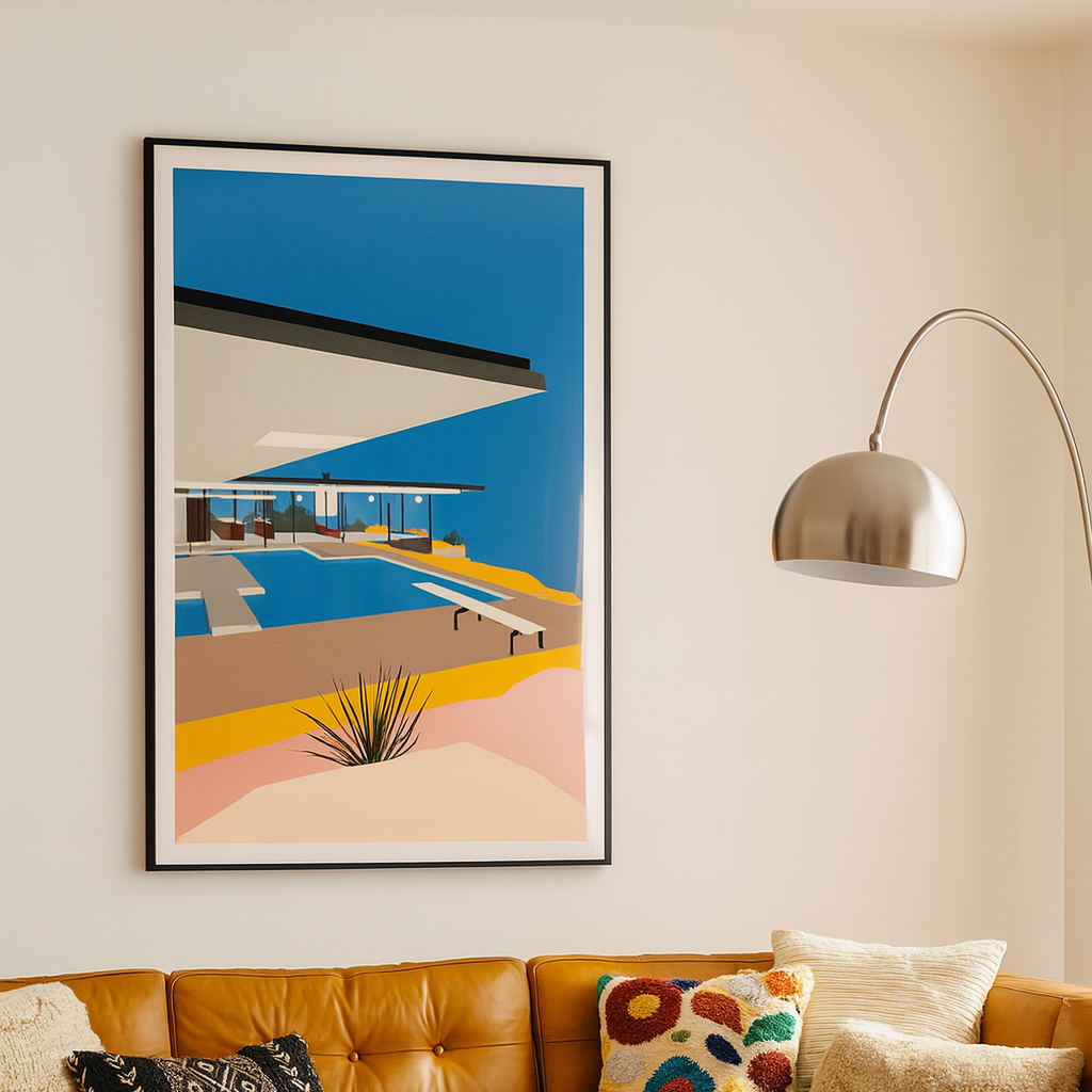 Cuadro "La Stahl House"