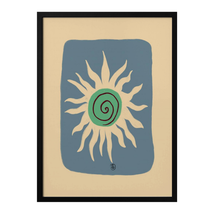 Cuadro "Sun Spiral Dance"