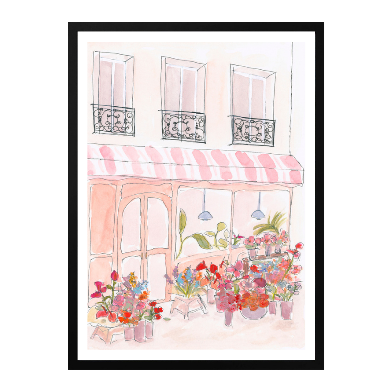 Cuadro "Pink Flower Shop"