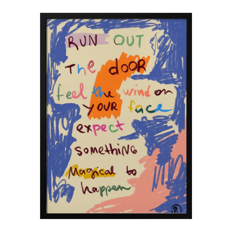 Cuadro "Magical Day Message"