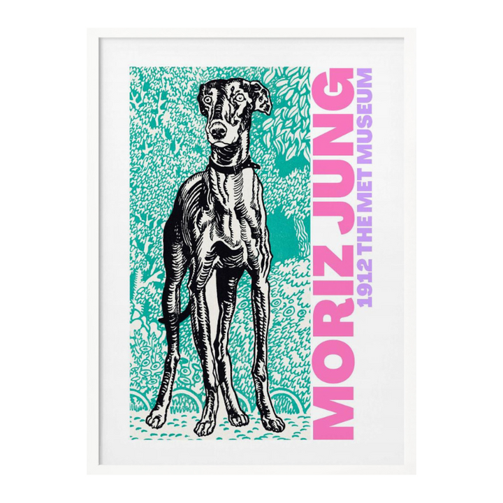 Cuadro "Regal Canine Gaze"