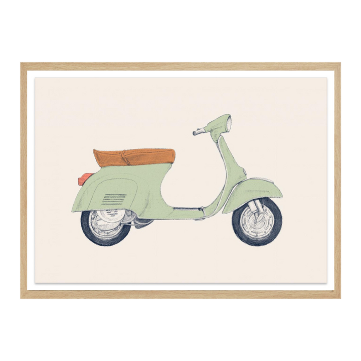 Cuadro "Vespa Print"