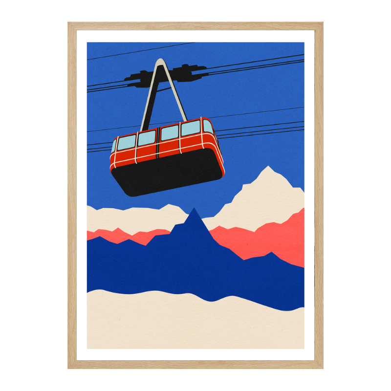 Cuadro "Ski Mountains"