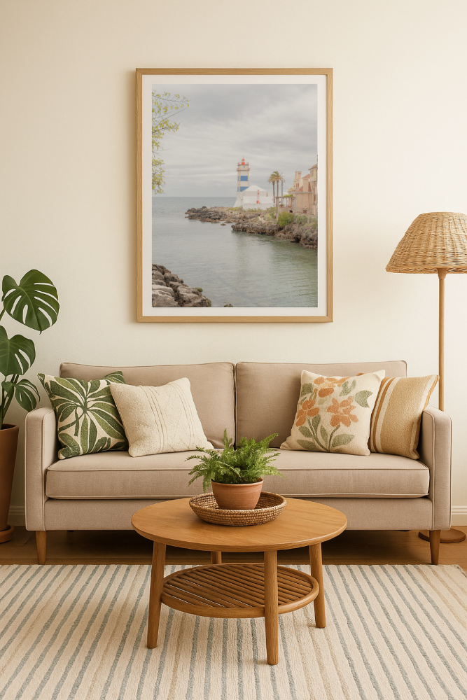 Cuadro "The Cascais Lighthouse"