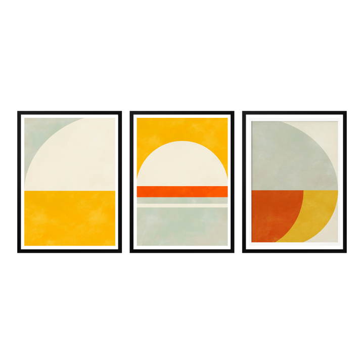 Set de cuadros "Solar Rhythm"