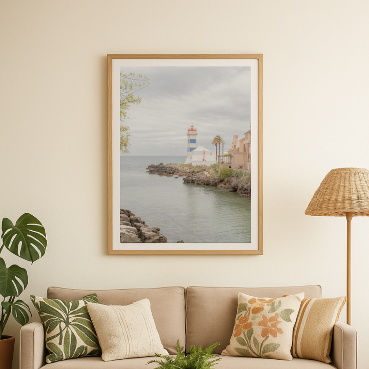 Cuadro "The Cascais Lighthouse"