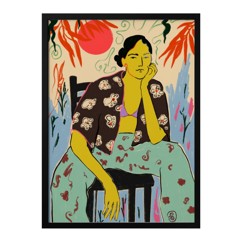 Cuadro "Sun and Waves"