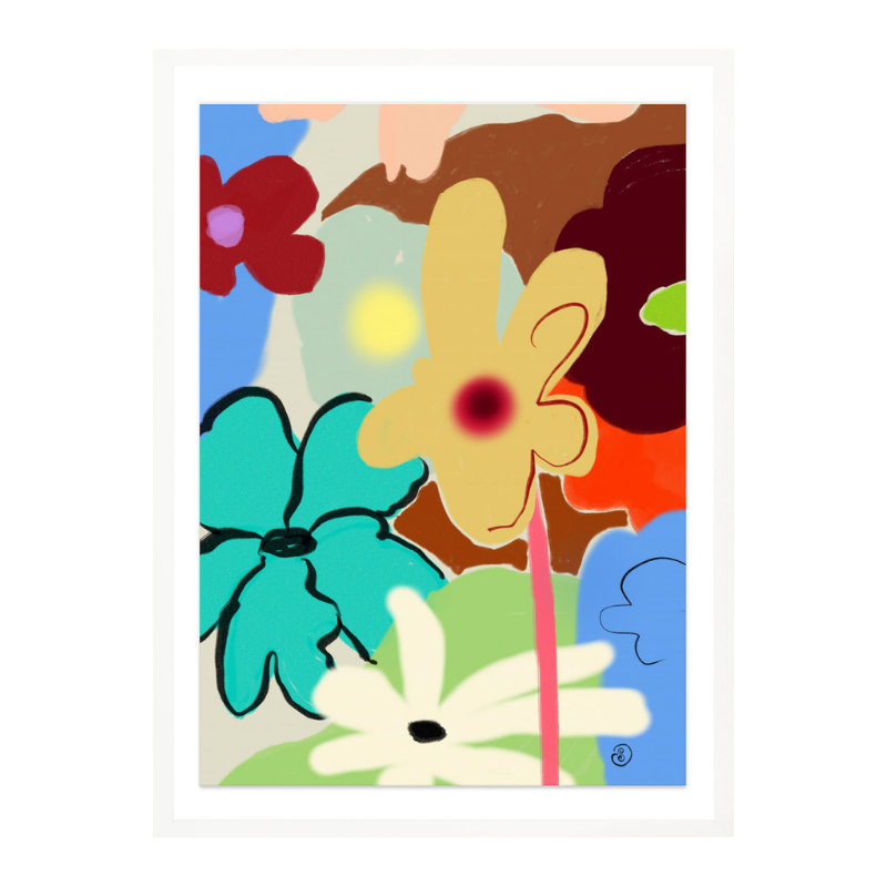 Cuadro "Loud Flores Dance"