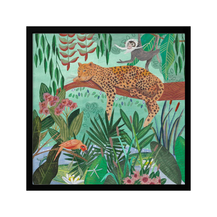 Cuadro "Leopard in the jungle"