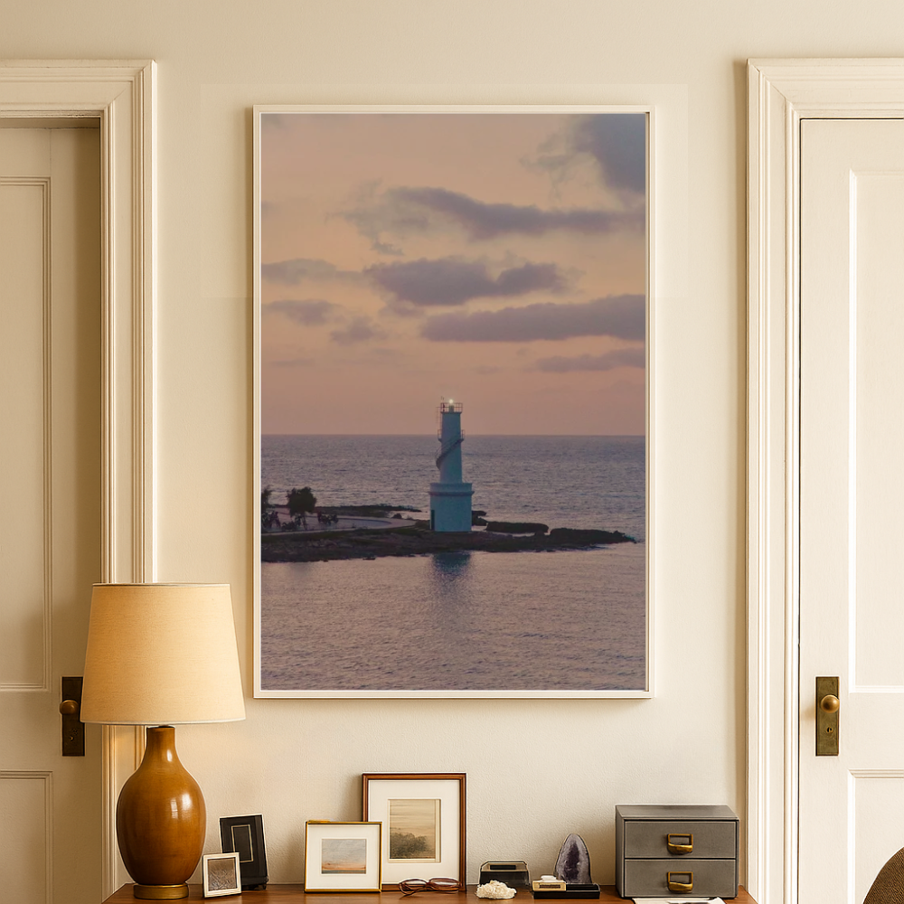 Cuadro "Faro de Formentera"