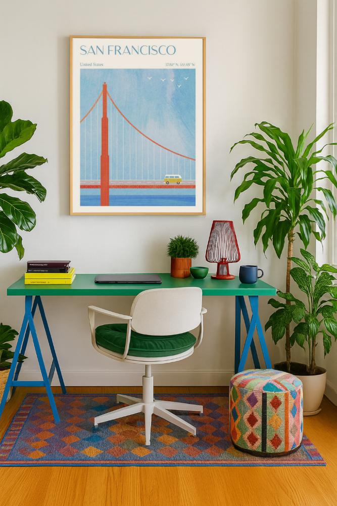 Cuadro "San Francisco, Golden Gate Bridge"