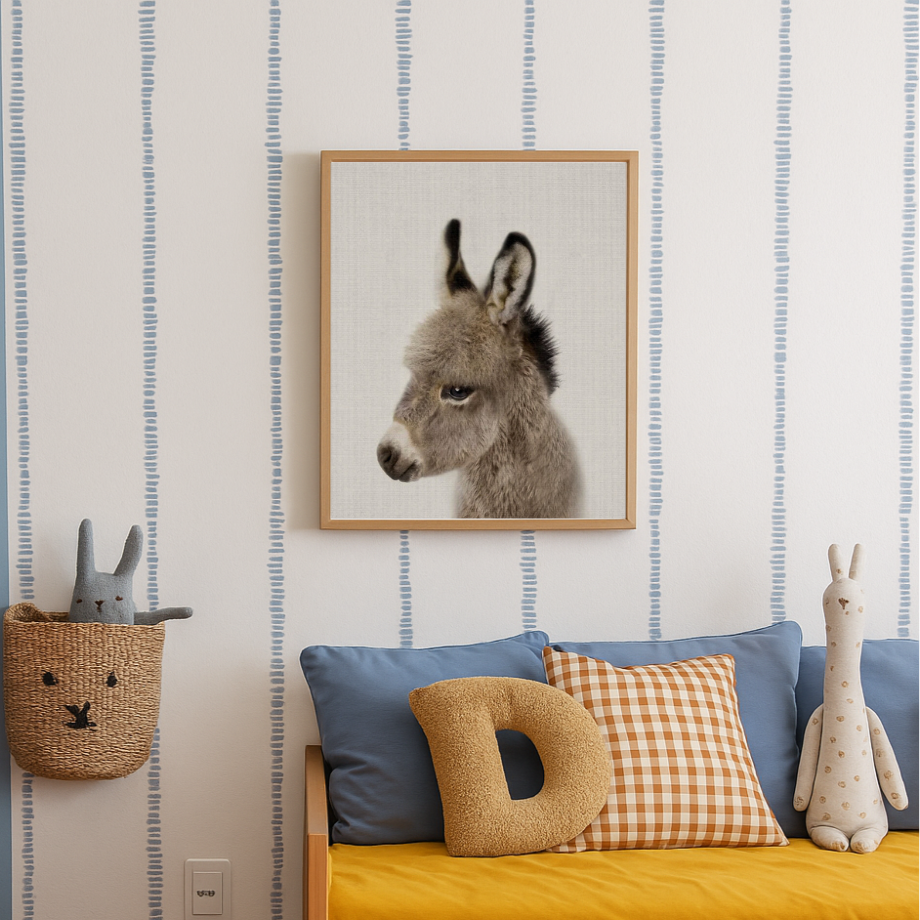 Cuadro "Peekaboo Baby Donkey"