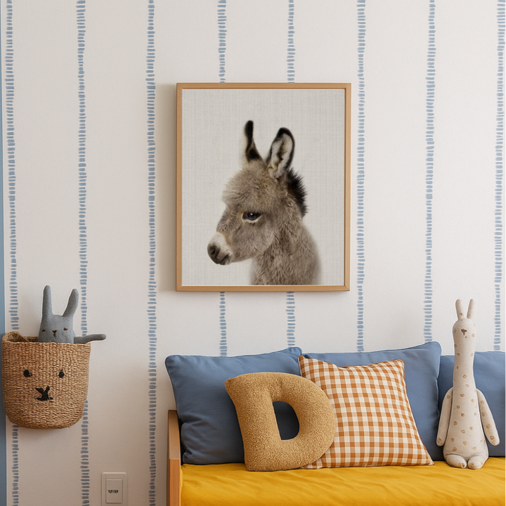 Cuadro "Peekaboo Baby Donkey"