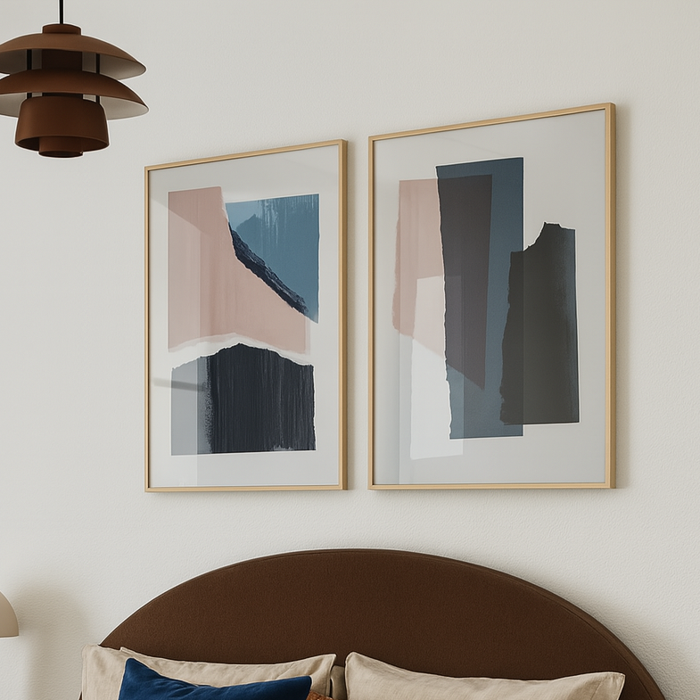 Set de cuadros "Pieces"