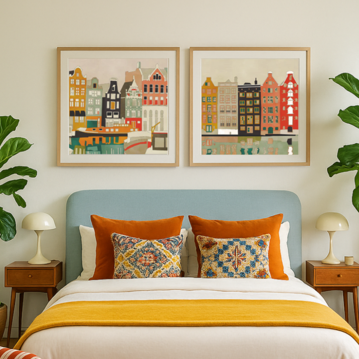 Cuadro "Amsterdam Houses 2"