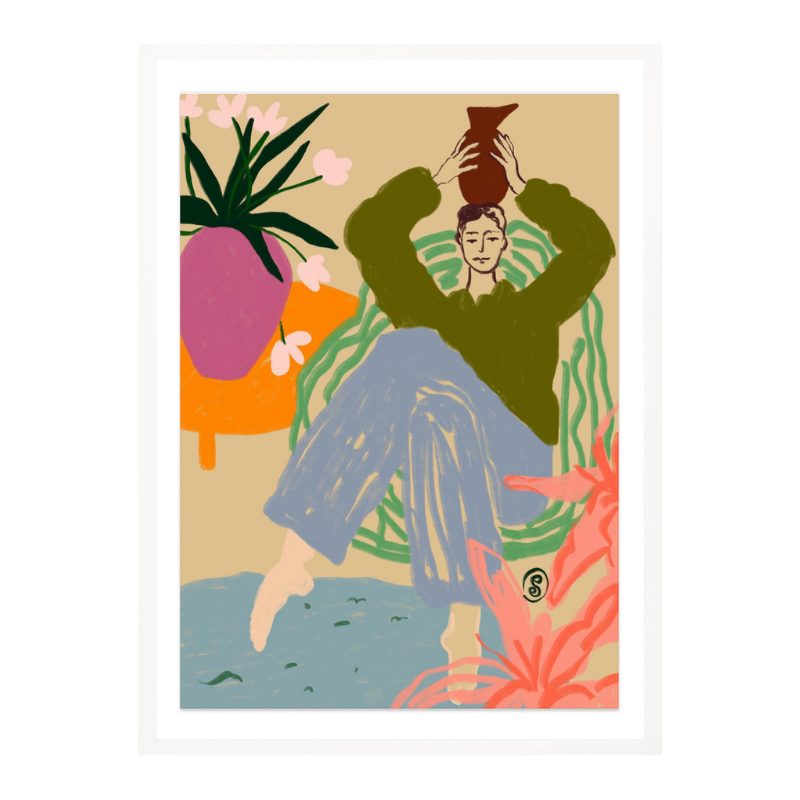 Cuadro "Woman With a Vessel"