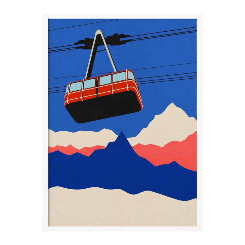 Cuadro "Ski Mountains"