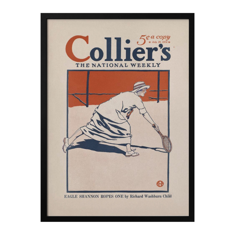 Cuadro "Collier´s, the National Weekly, Eagle Shannon Ropes One"