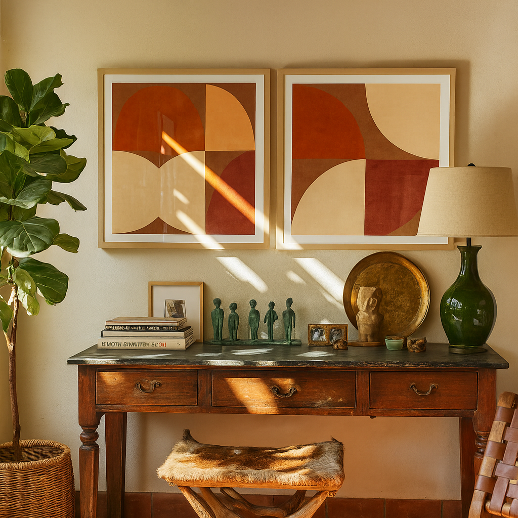 Cuadro "Autumn Mid Century Earthy 14"