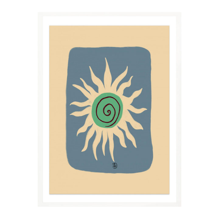 Cuadro "Sun Spiral Dance"