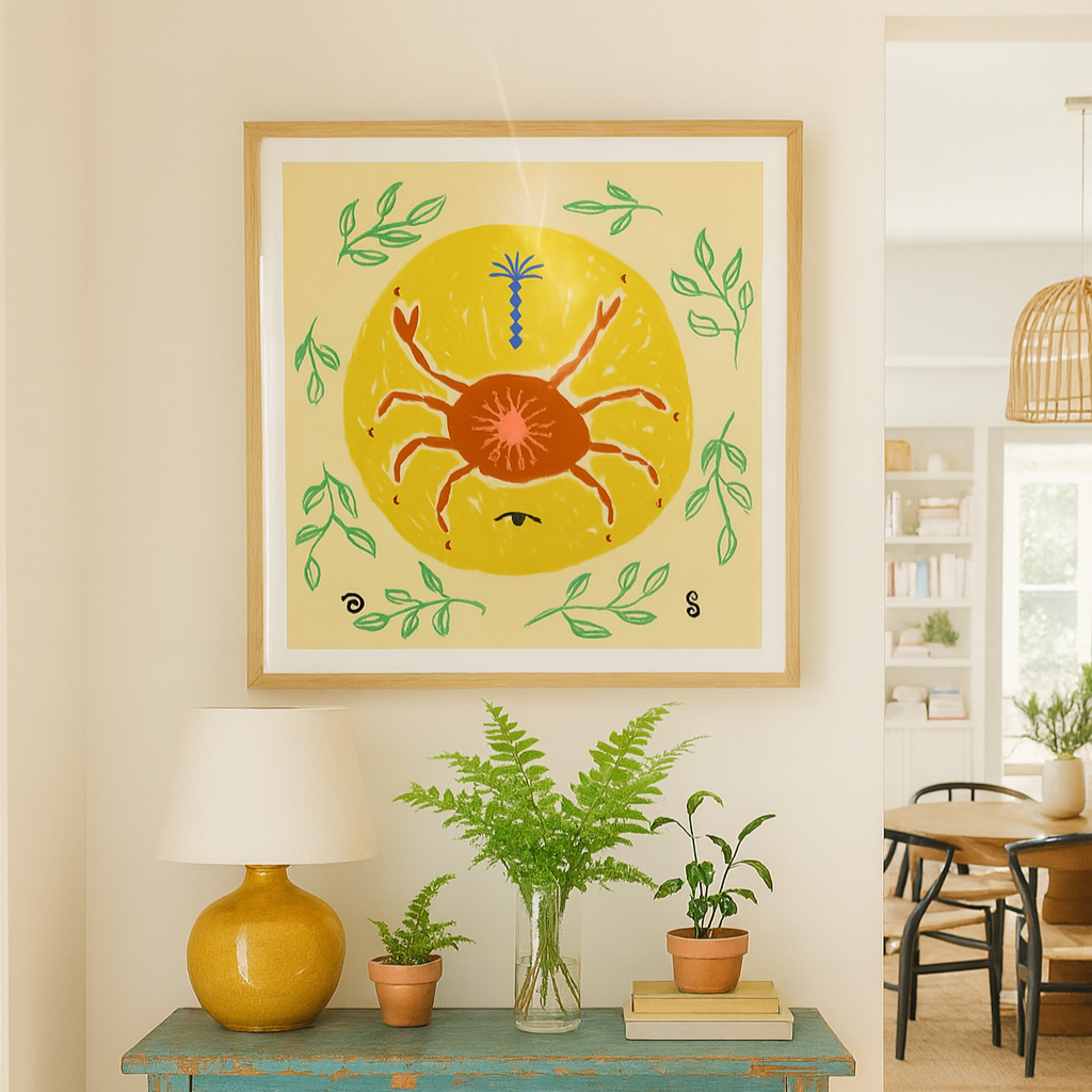 Cuadro "Celestial Crab Dance"