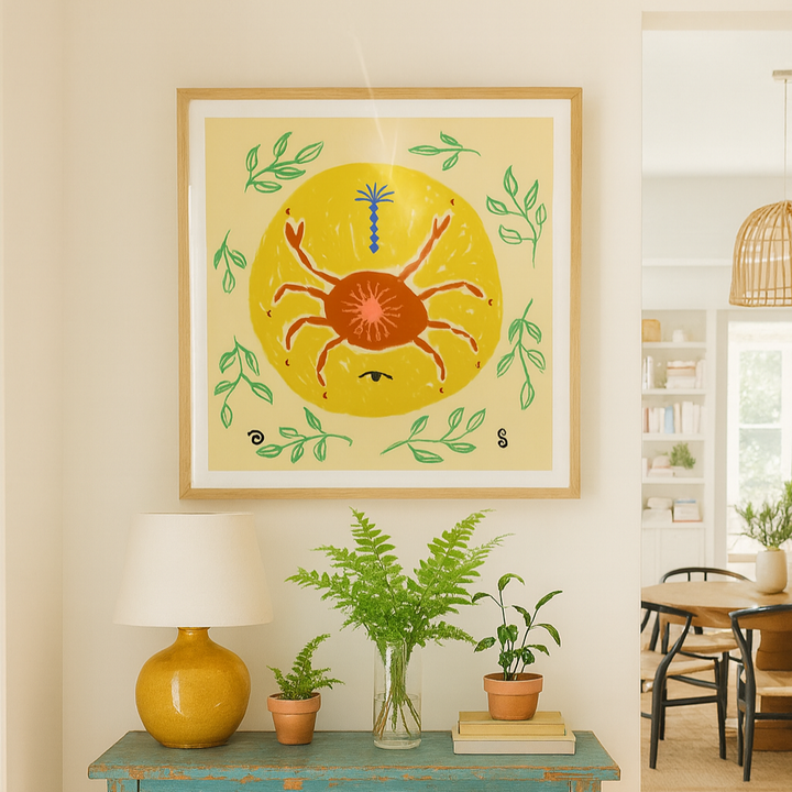 Cuadro "Celestial Crab Dance"