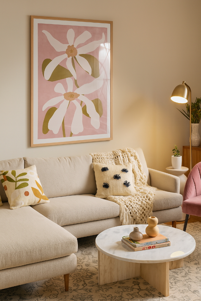 Cuadro "Abstract Flowers I"