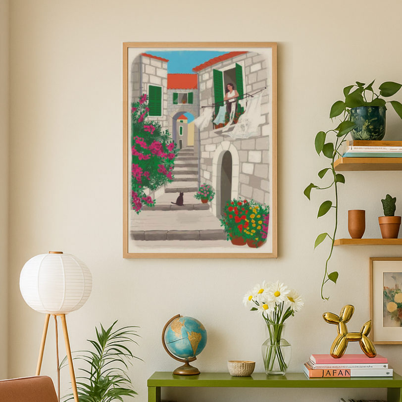 Cuadro "A Snippet Of Life"