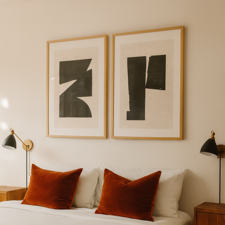 Set de cuadros "Fragmented"