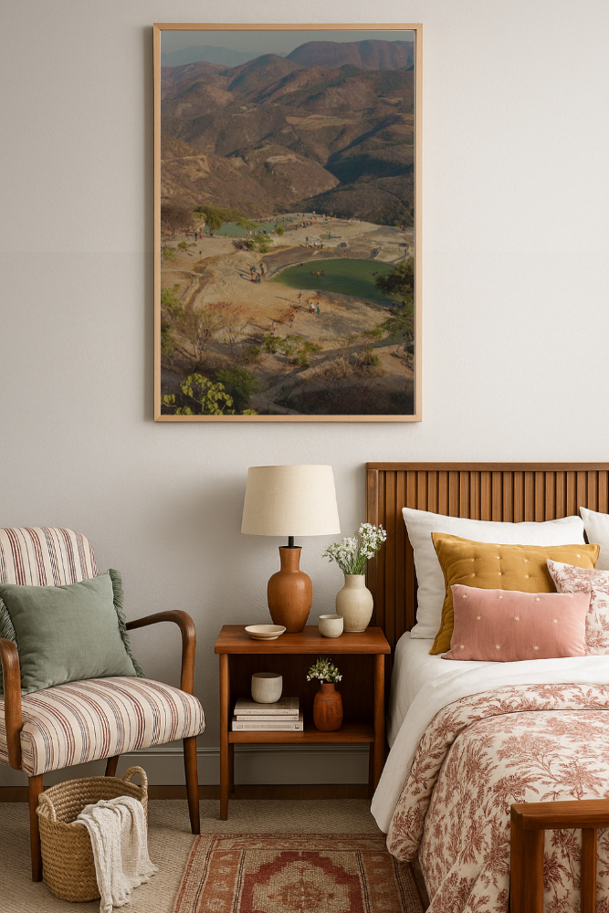 Cuadro "Hierve el agua Oaxaca"