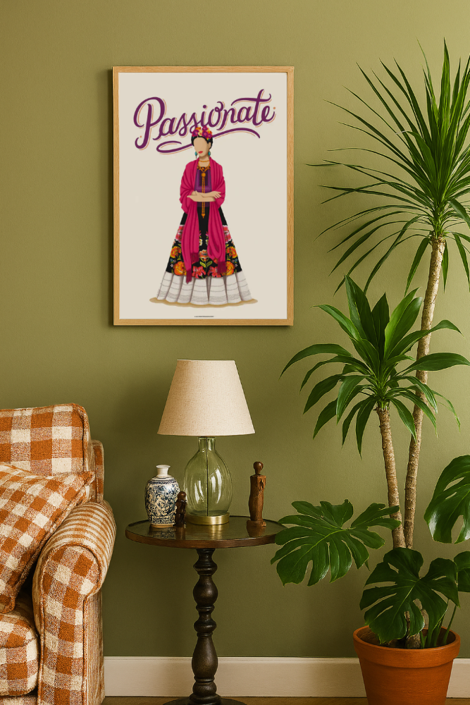 Cuadro "Frida Passionate"