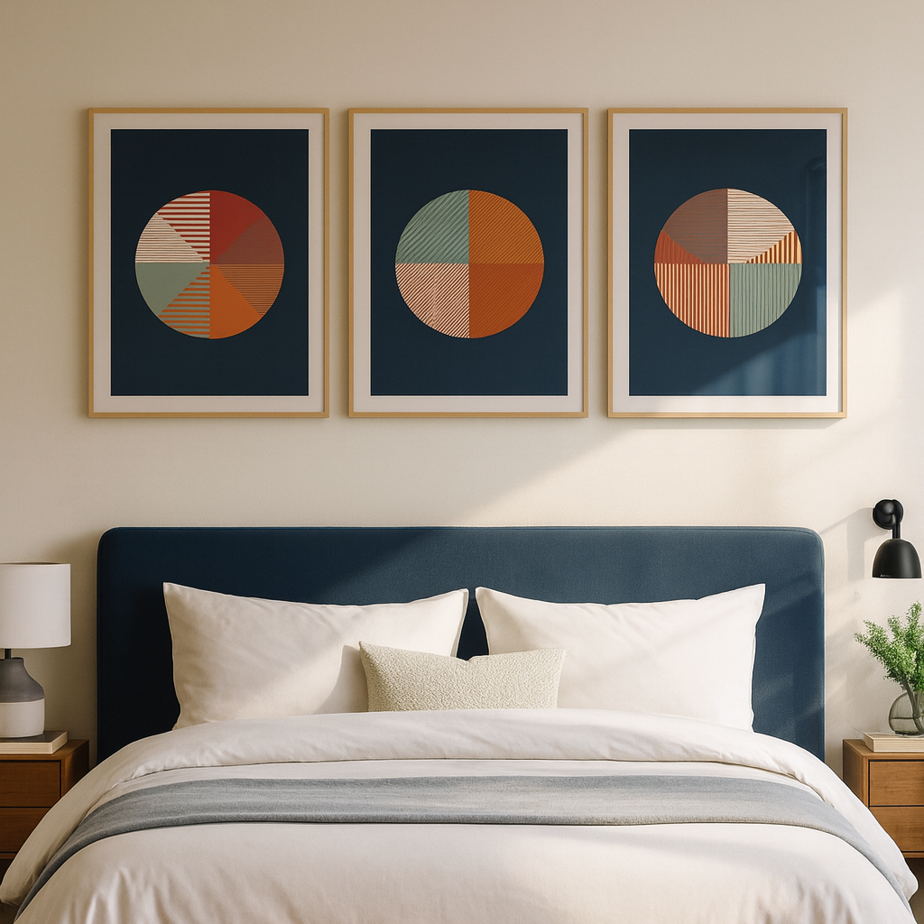 Cuadro "Broken circle"