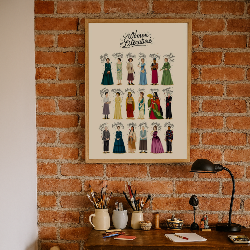 Cuadro "Women of Literature"