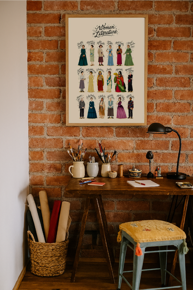 Cuadro "Women of Literature"