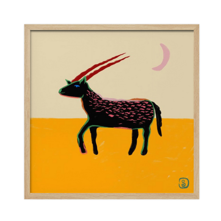 Cuadro "Stylized Animal With Vibrant Colors"